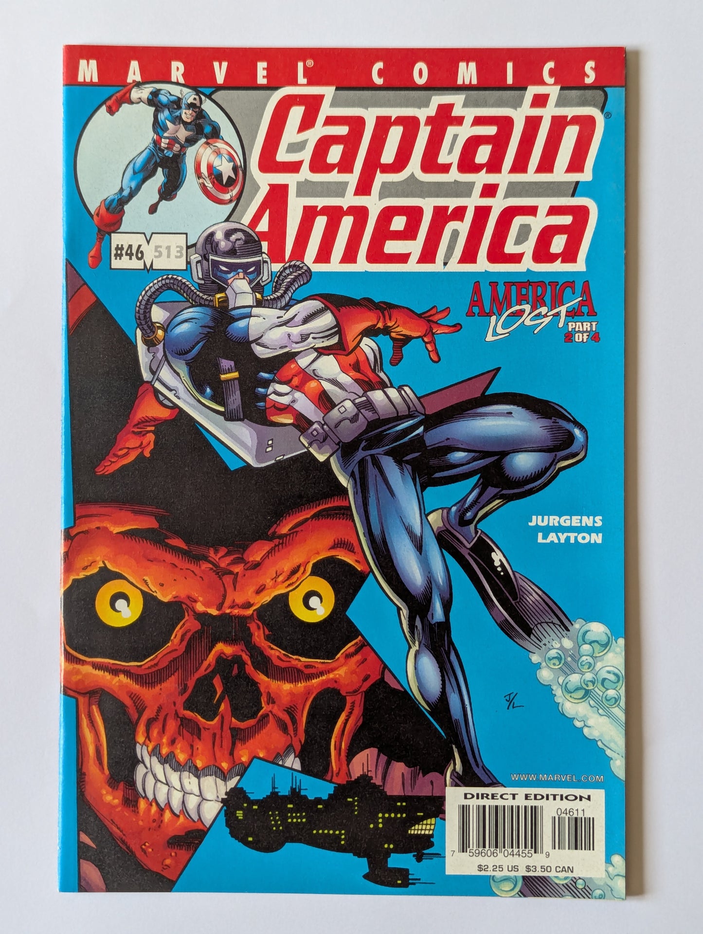 Captain America #46 Marvel Comic Book