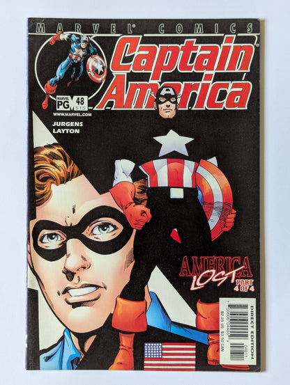 Captain America #48 Marvel Comic Book