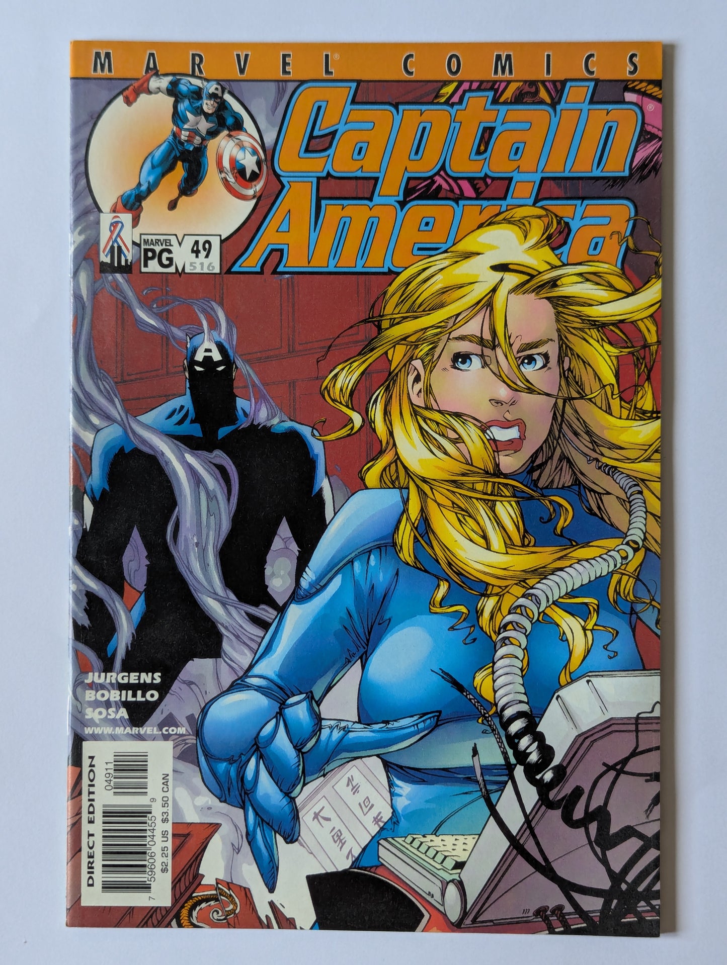 Captain America #49 Marvel Comic Book