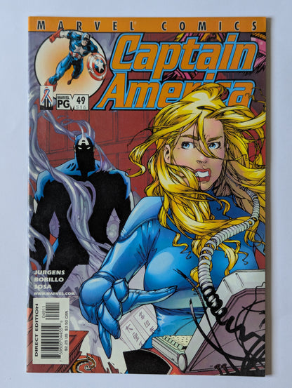 Captain America #49 Marvel Comic Book