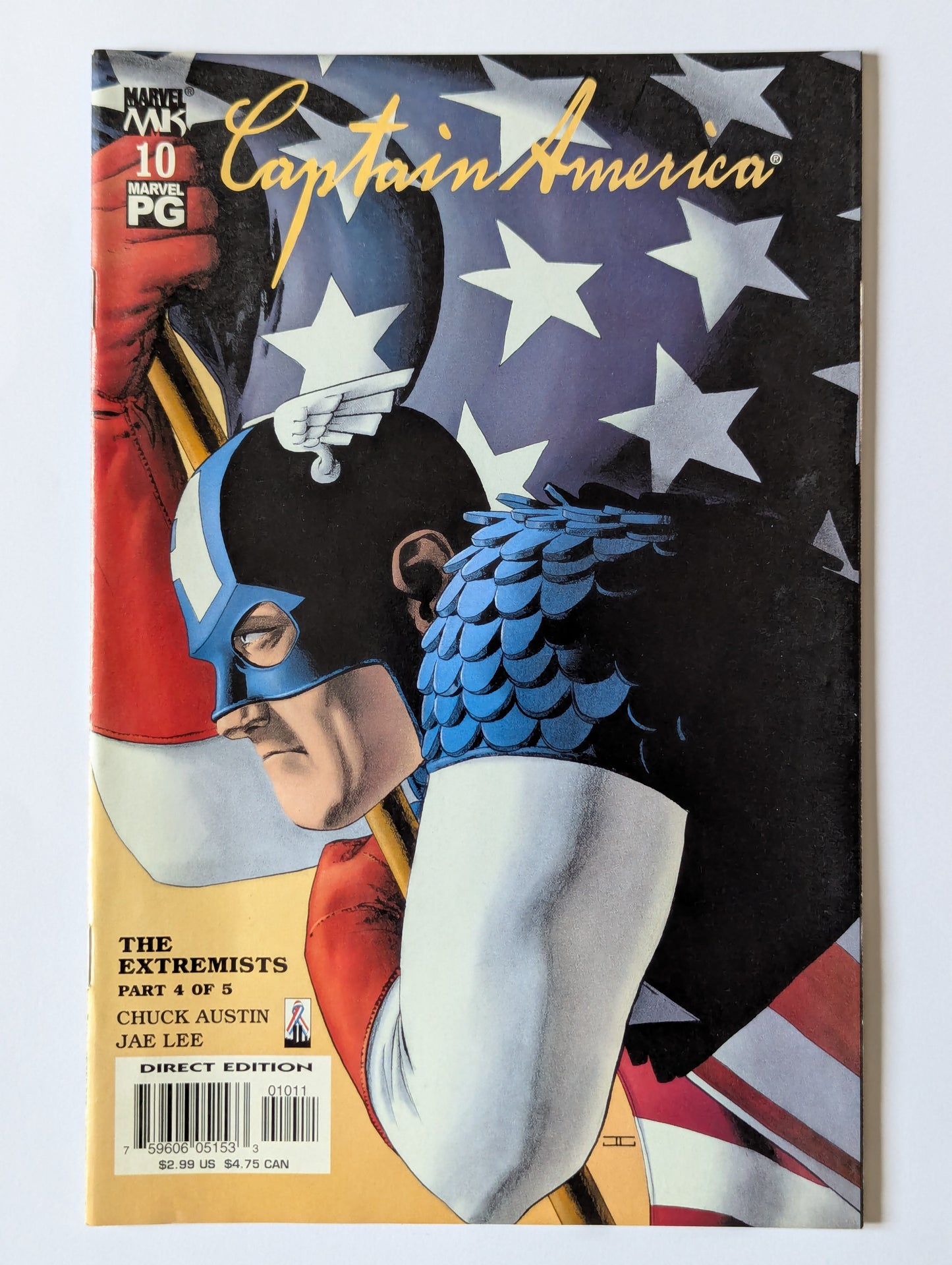 Captain America #10 Marvel Comic Book