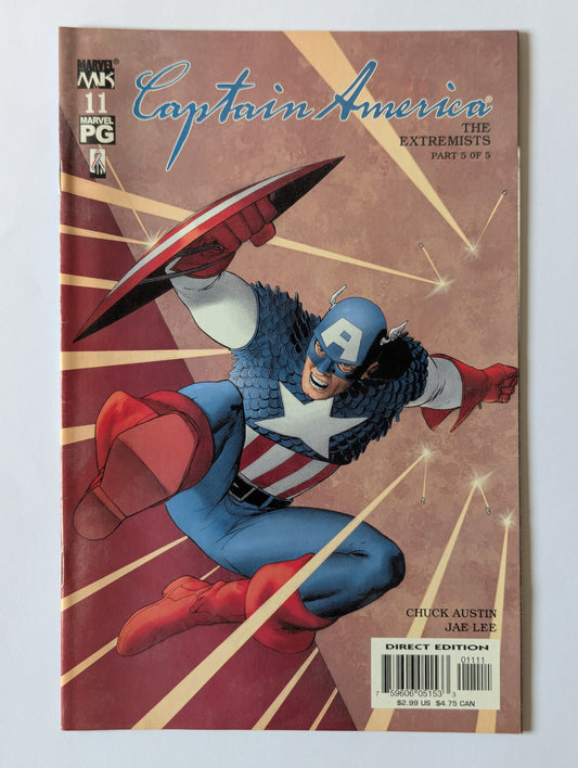 Captain America #11 Marvel Comic Book