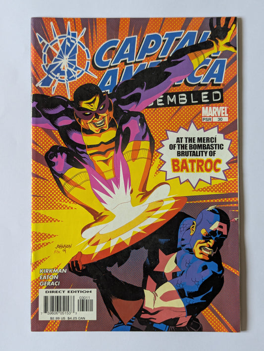 Captain America #30 Marvel Comic Book
