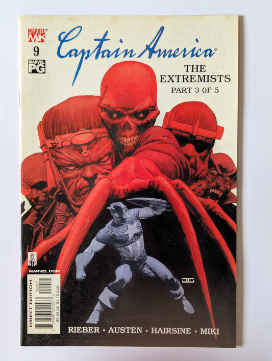 Captain America #9 Marvel Comic Book