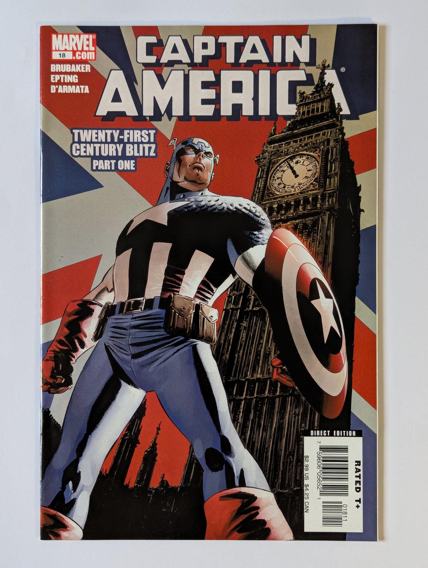 Captain America #18 Marvel Comic Book