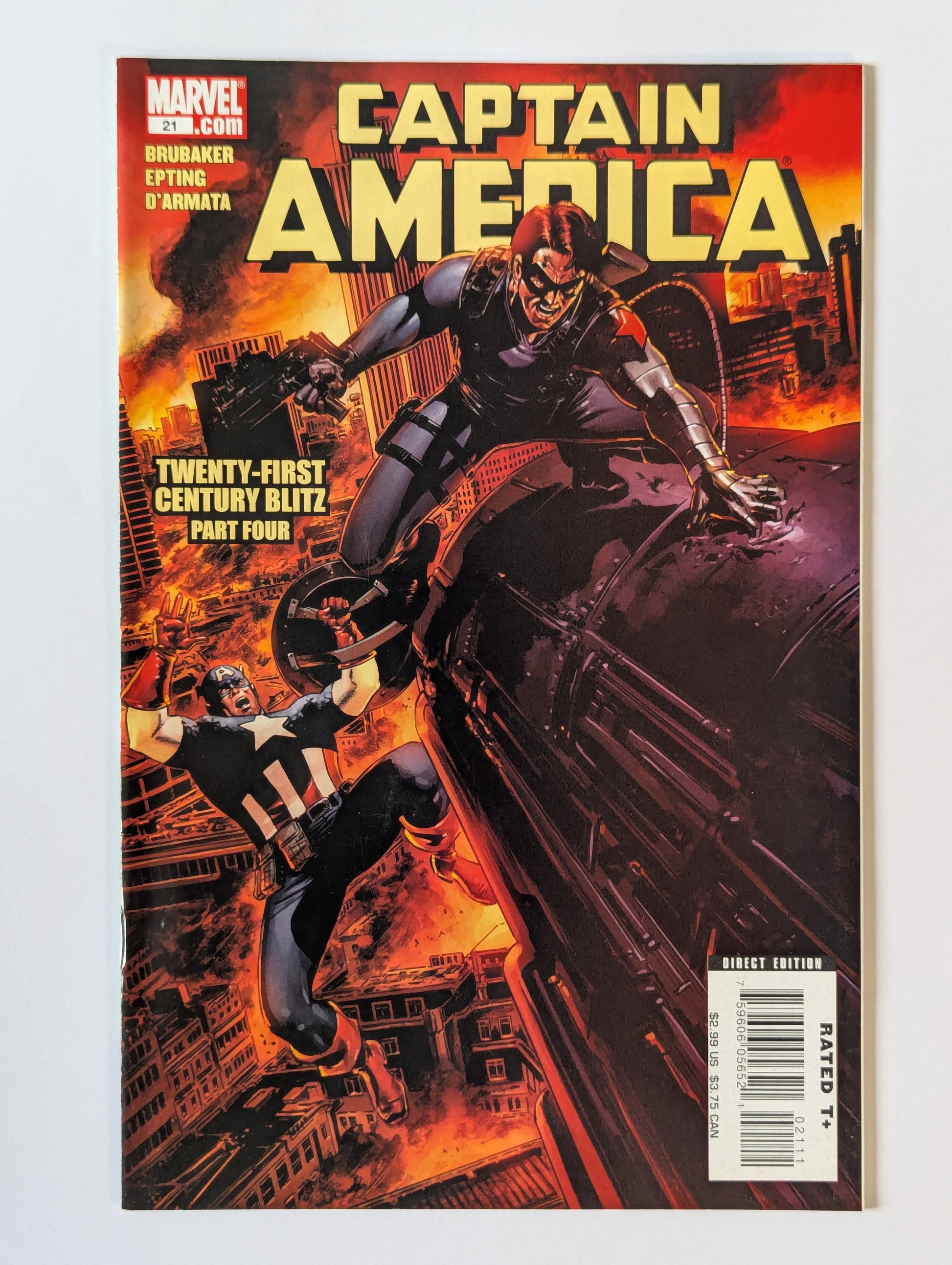 Captain America #21 Marvel Comic Book