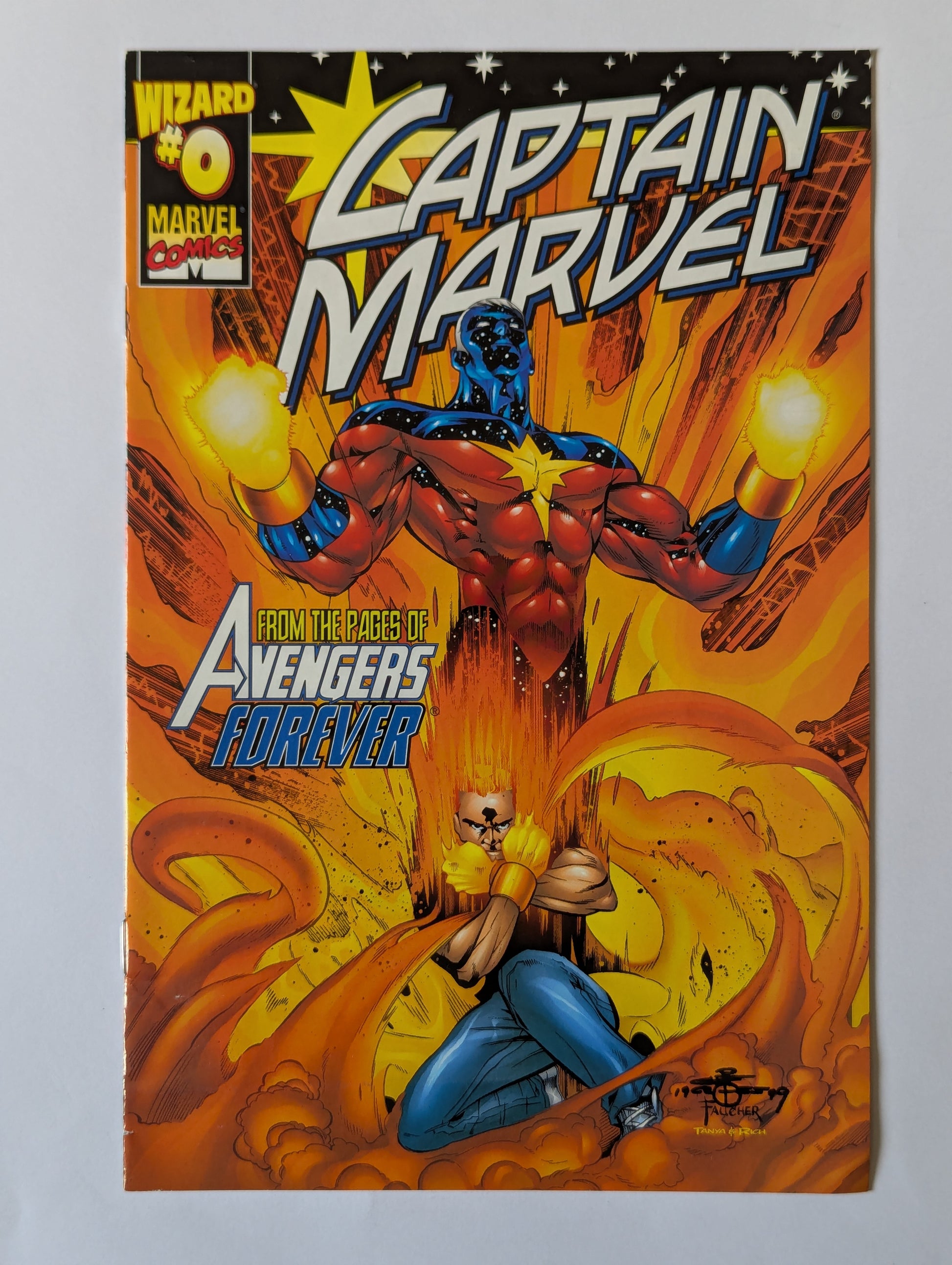 Captain Marvel #0 Marvel Comic Book