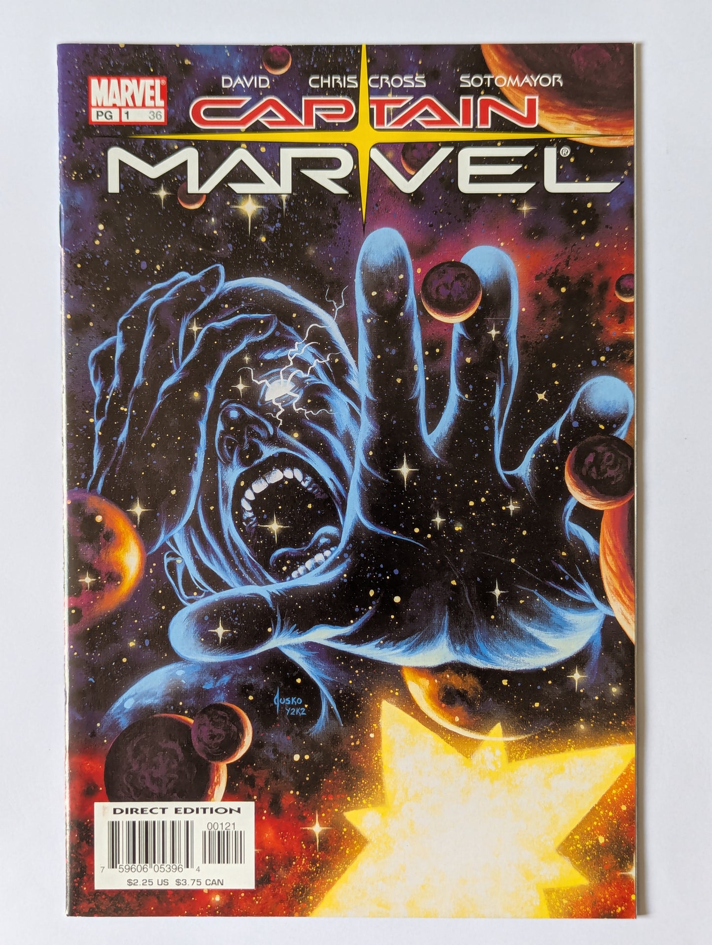 Captain Marvel #1 Marvel Comic Book
