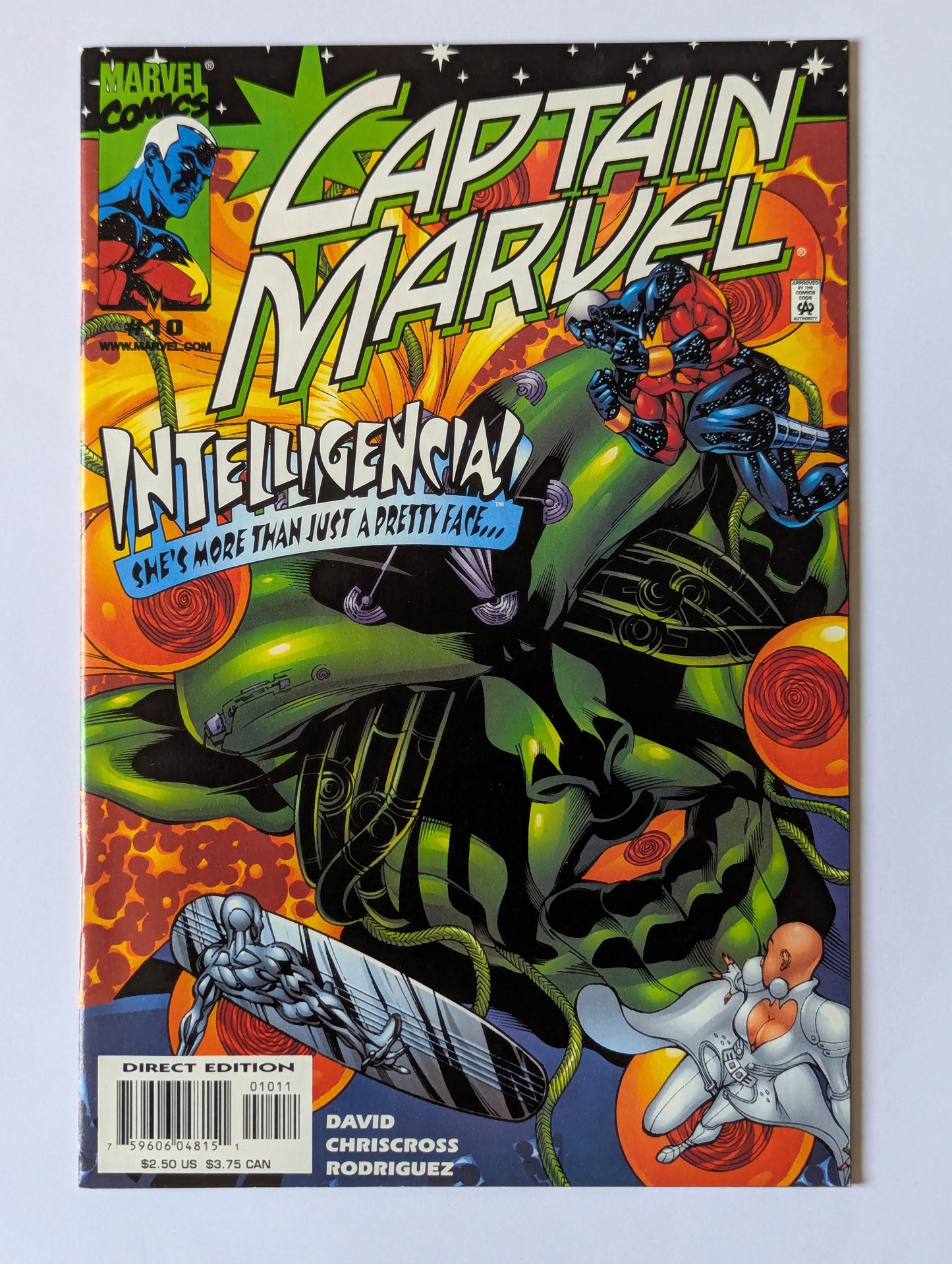 Captain Marvel #10 Marvel Comic Book