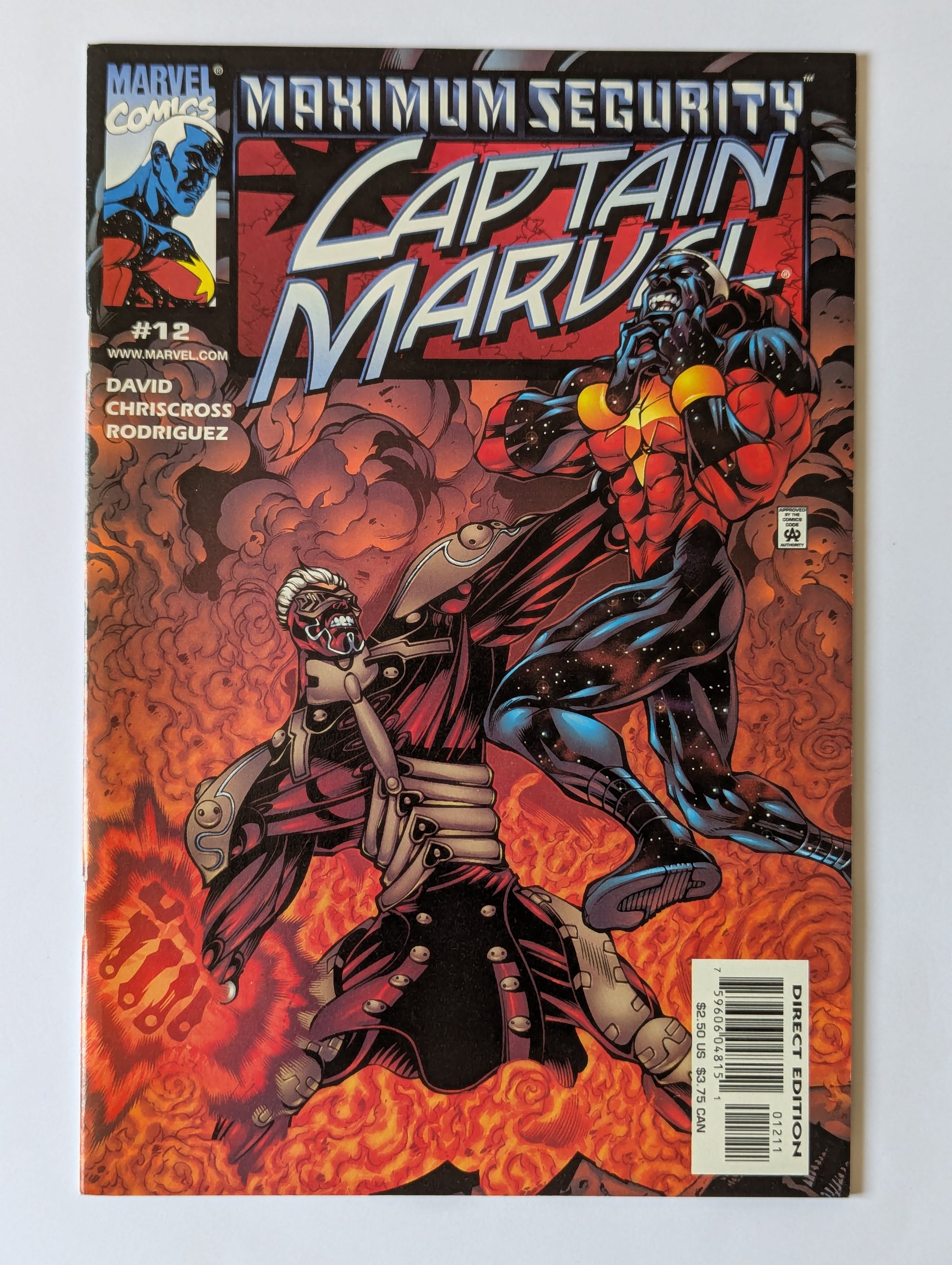 Captain Marvel #12 Marvel Comic Book