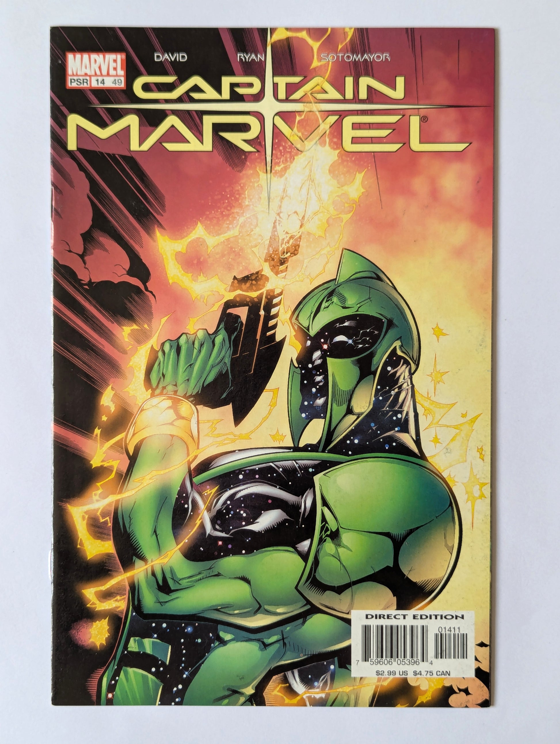 Captain Marvel #14 Marvel Comic Book