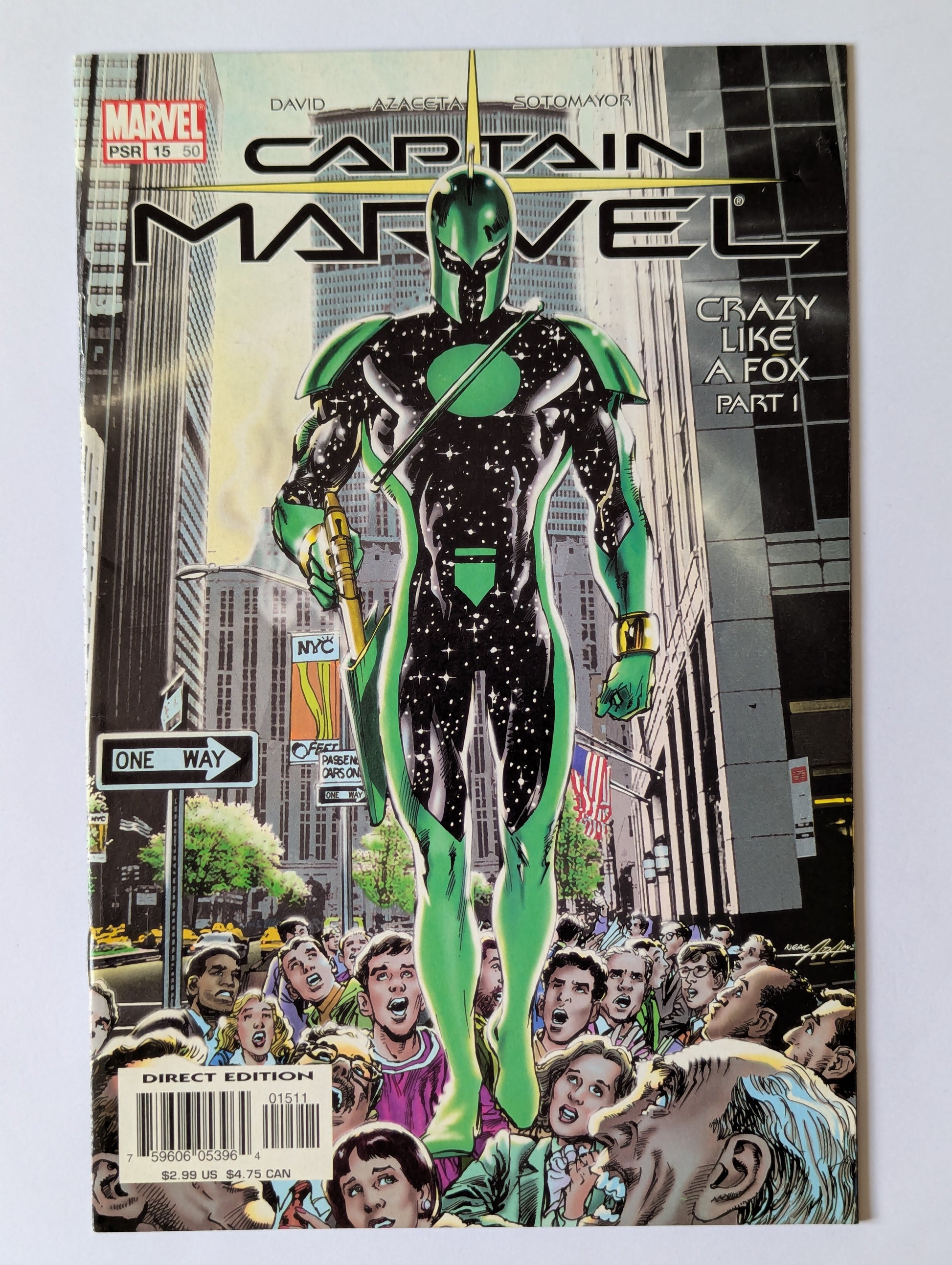 Captain Marvel #15 Marvel Comic Book