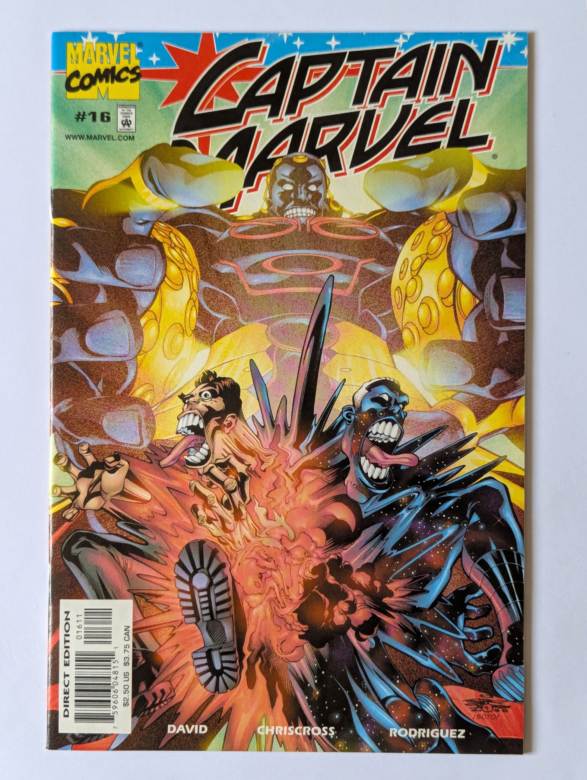 Captain Marvel #16 Marvel Comic Book