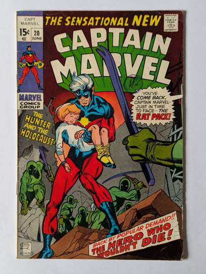 Captain Marvel #20 Marvel Comic Book