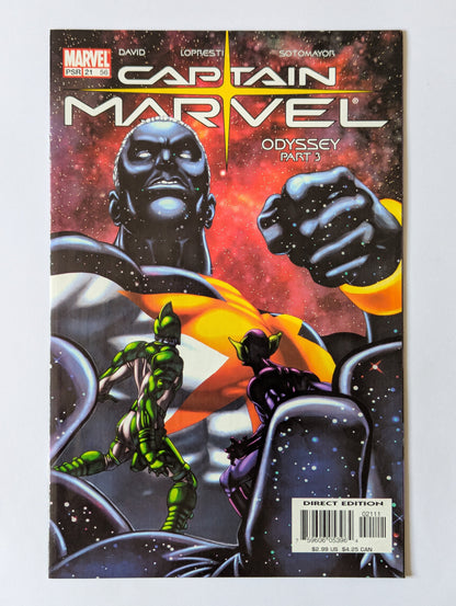 Captain Marvel #21 Marvel Comic Book