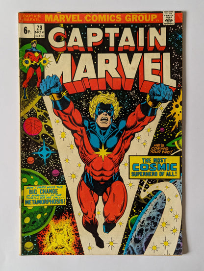 Captain Marvel #29 Marvel Comic Book