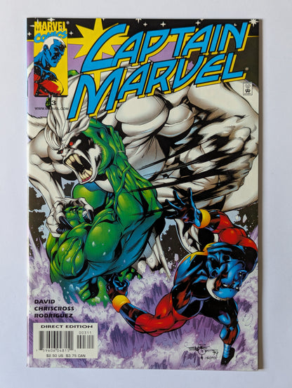 Captain Marvel #3 Marvel Comic Book