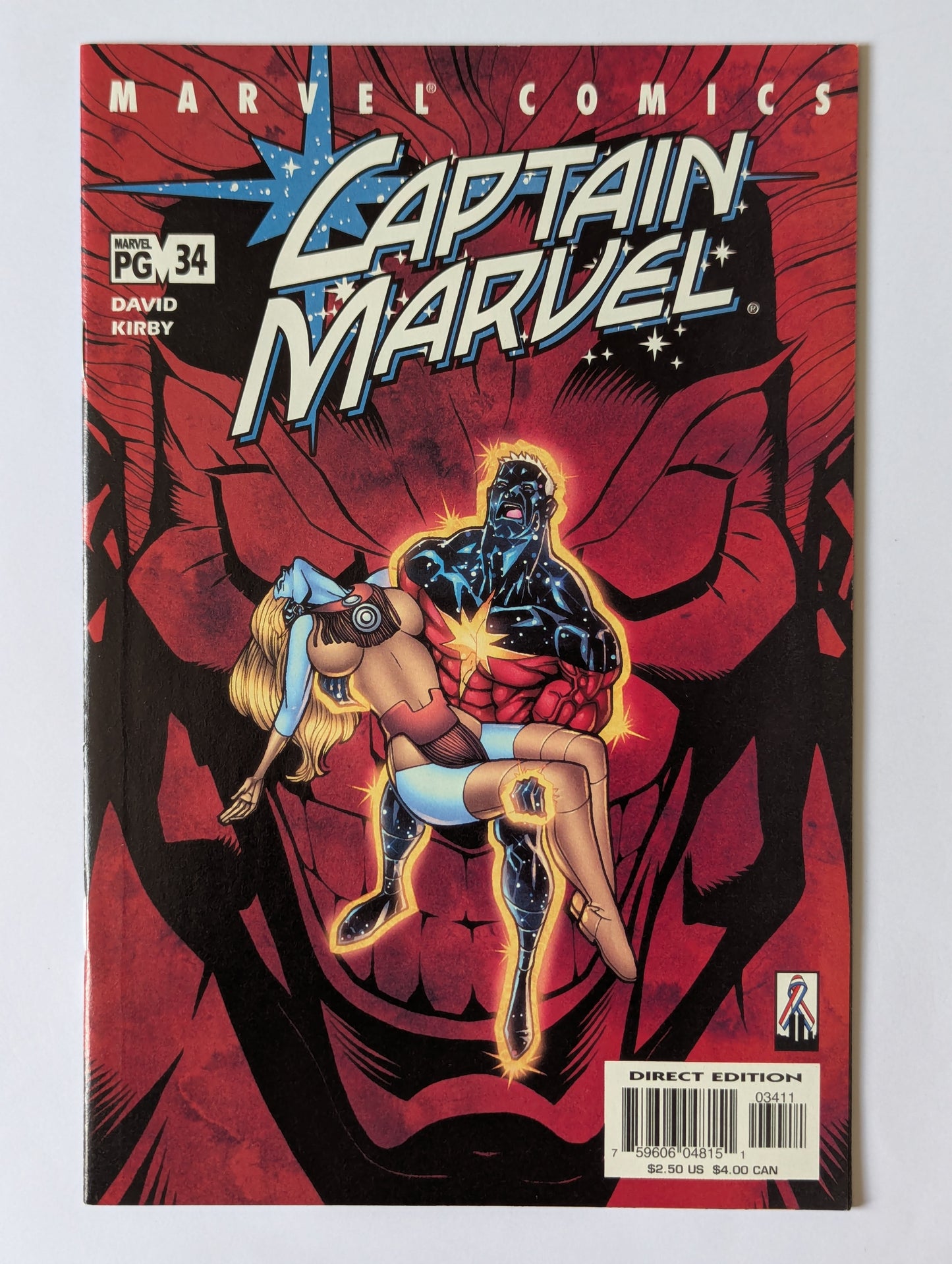 Captain Marvel #34 Marvel Comic Book