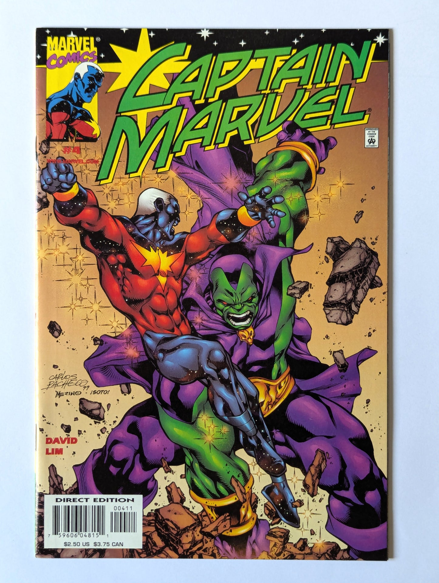 Captain Marvel #4 Marvel Comic Book