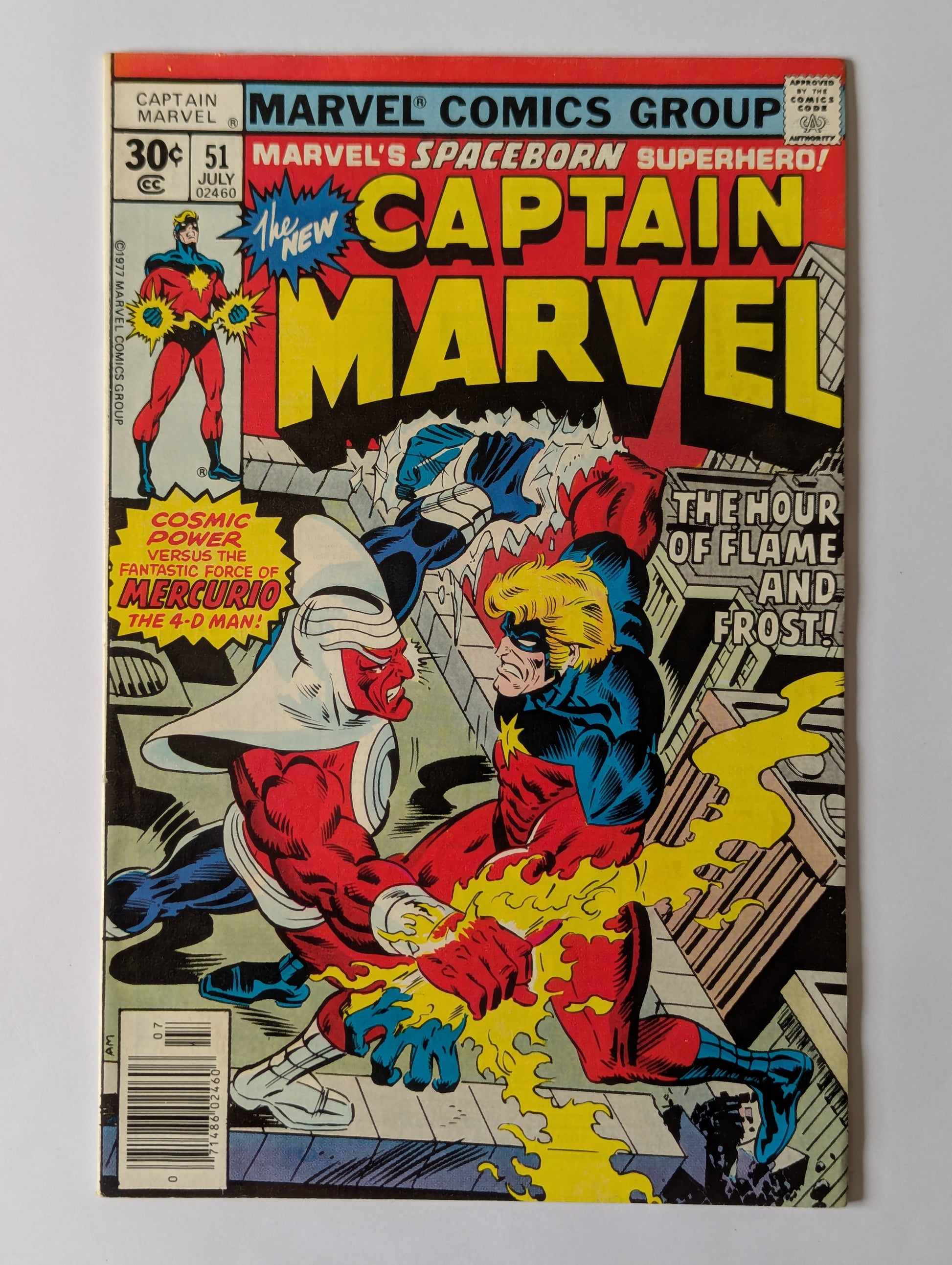 Captain Marvel #51 Marvel Comic Book