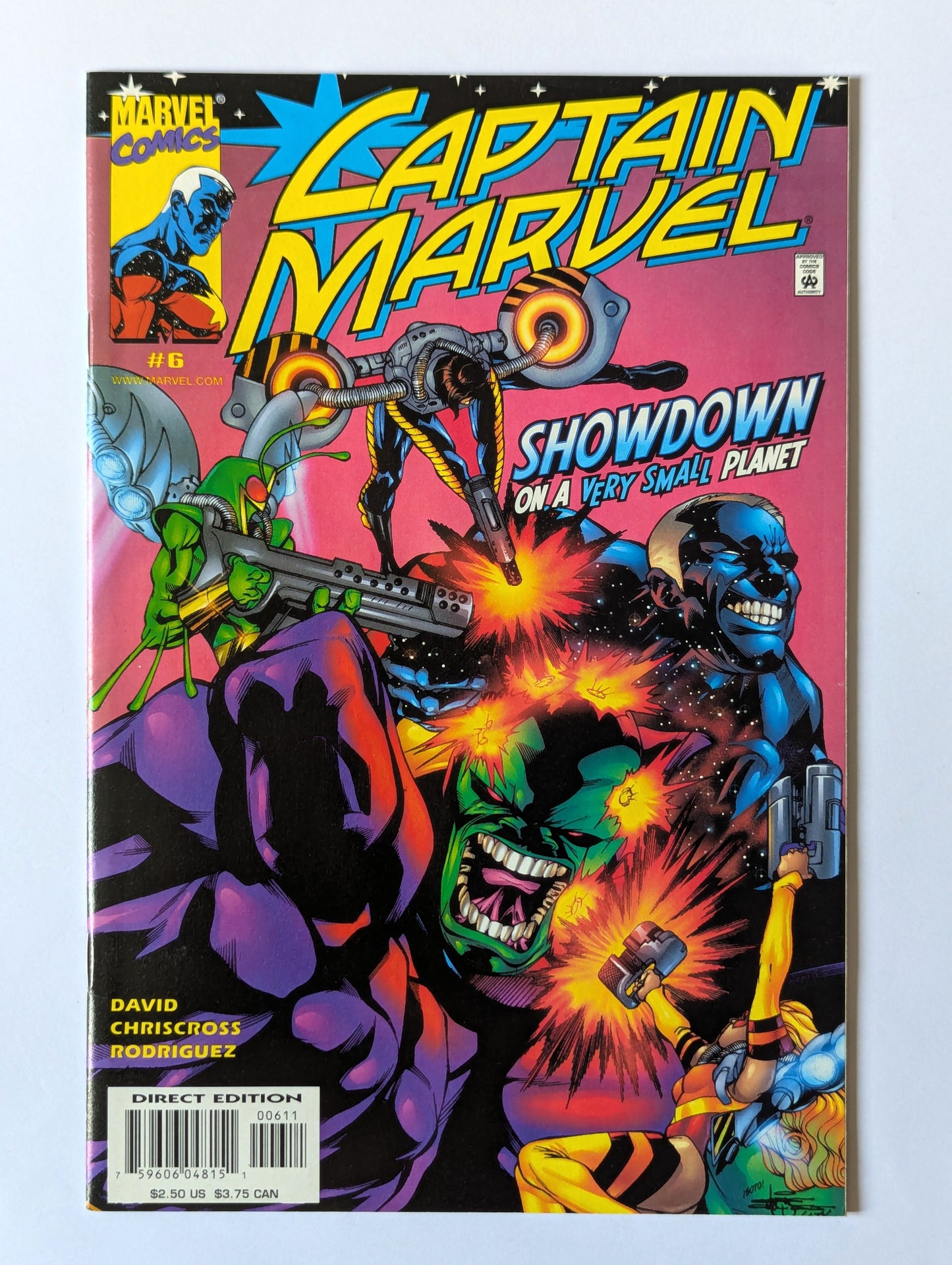 Captain Marvel #6 Marvel Comic Book