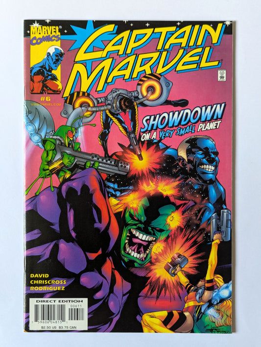 Captain Marvel #6 Marvel Comic Book