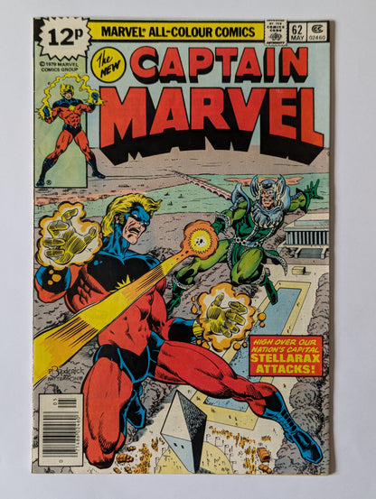 Captain Marvel #62 Marvel Comic Book