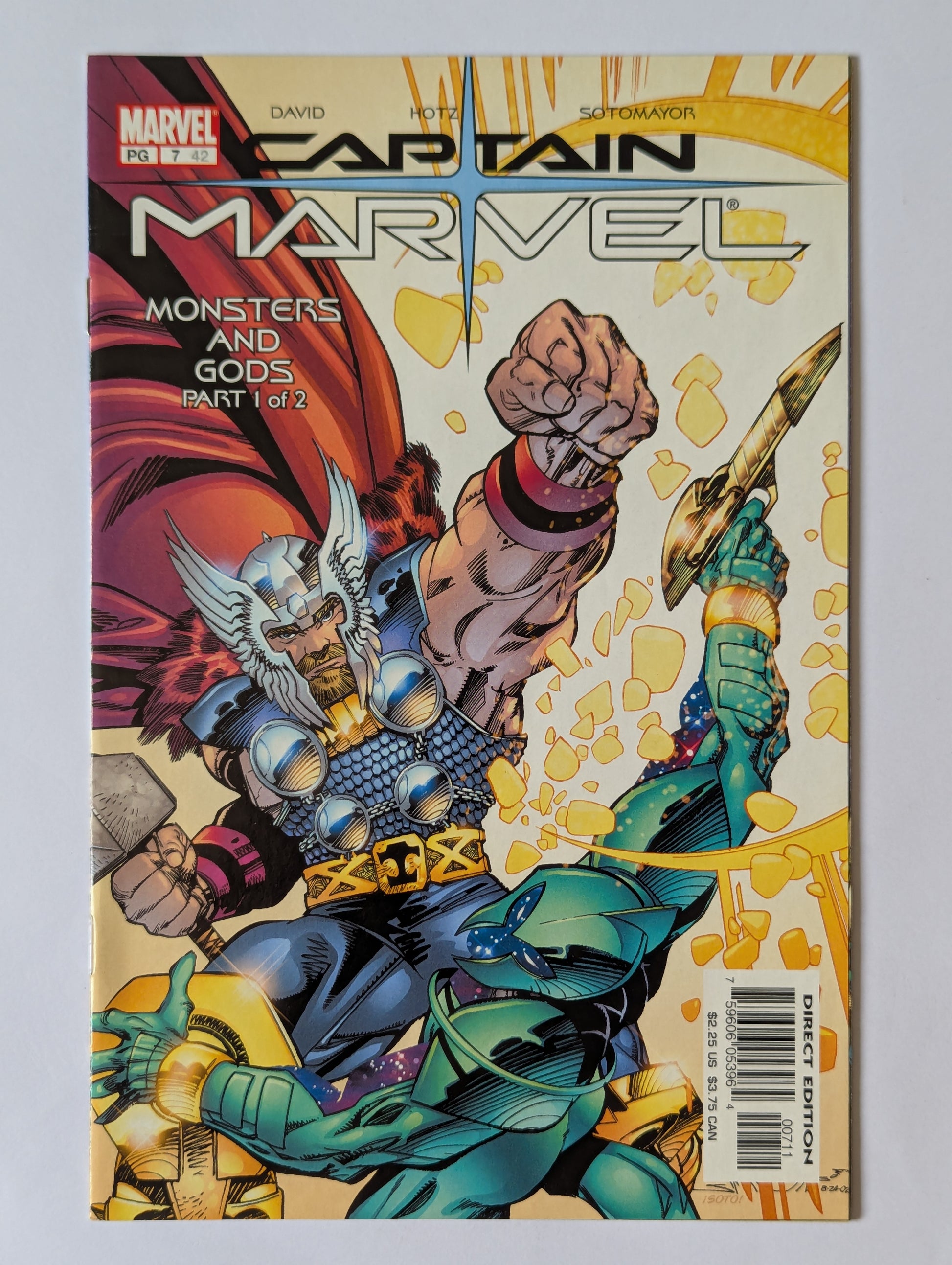 Captain Marvel #7 Marvel Comic Book