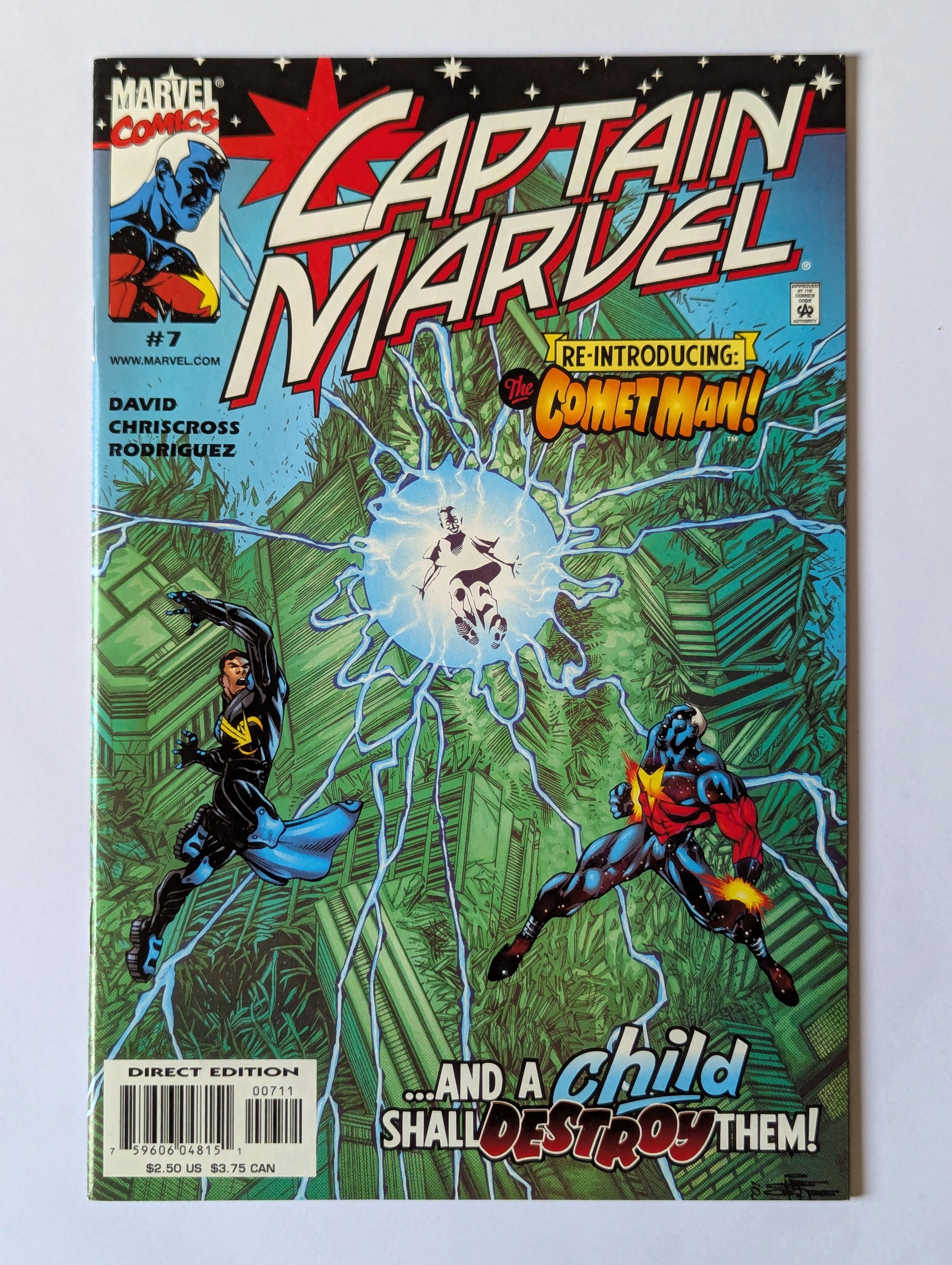 Captain Marvel #7 Marvel Comic Book