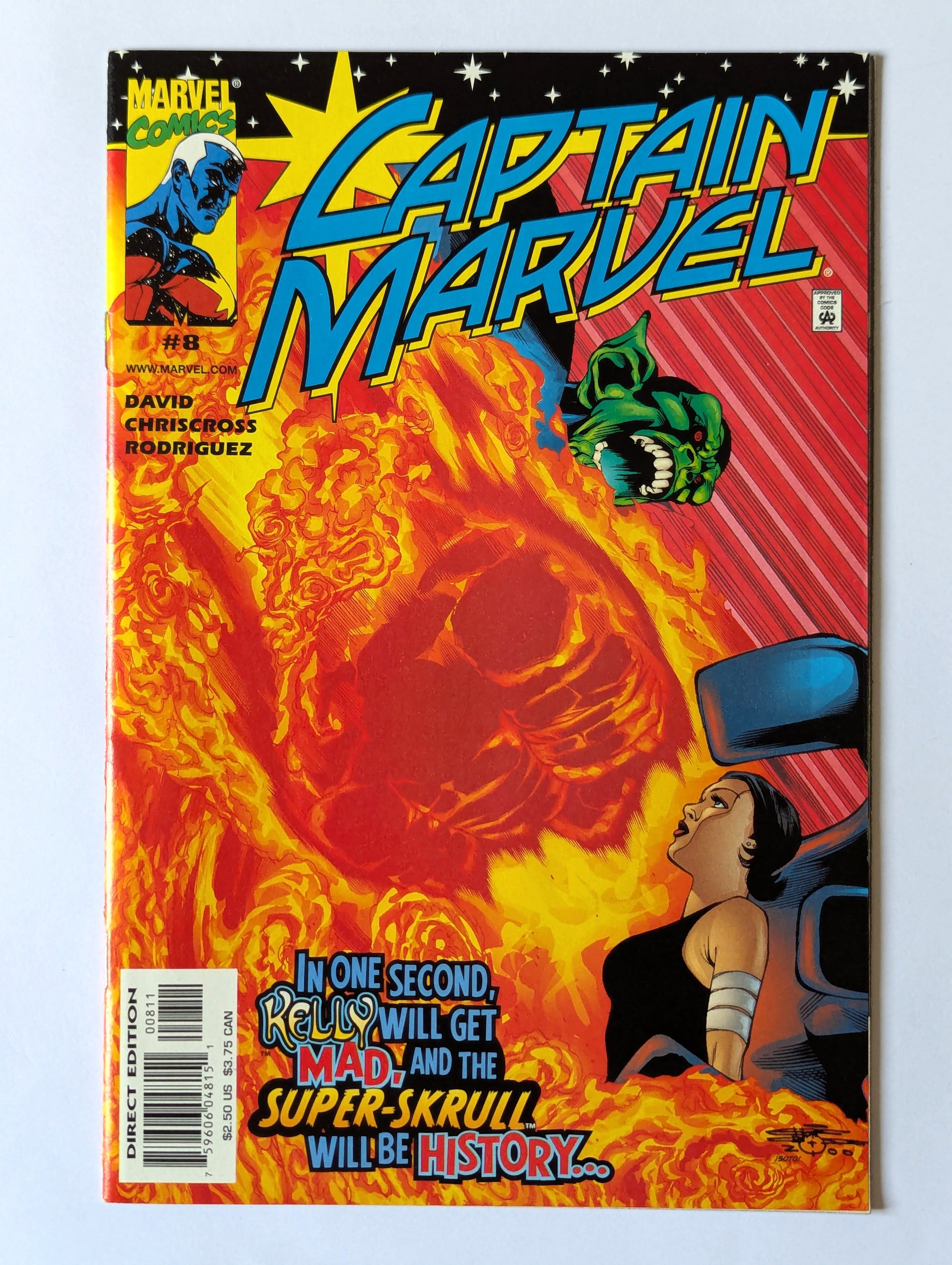 Captain Marvel #8 Marvel Comic Book