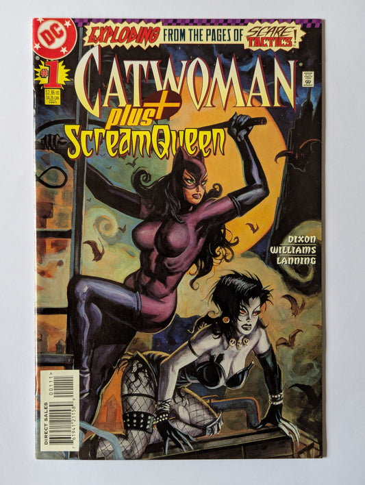 Catwoman Plus Scream Queen #1 DC Comic Book