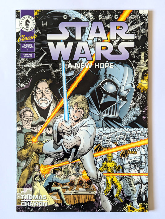 Classic Star Wars A New Hope #1 Dark Horse Comic Book