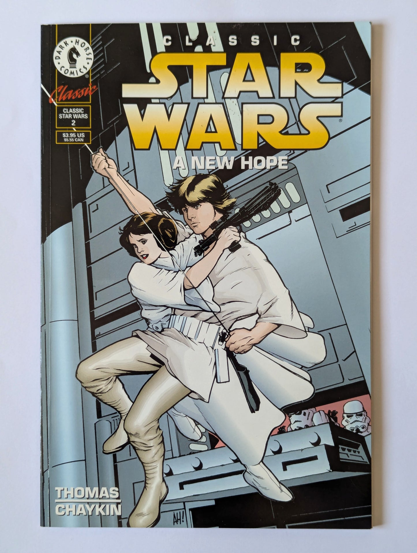 Classic Star Wars A New Hope #2 Dark Horse Comic Book