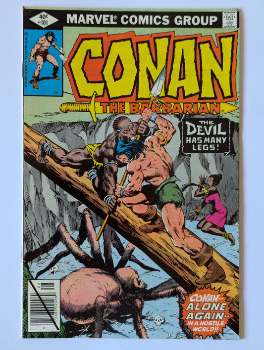 Conan the Barbarian #101 Marvel Comic Book