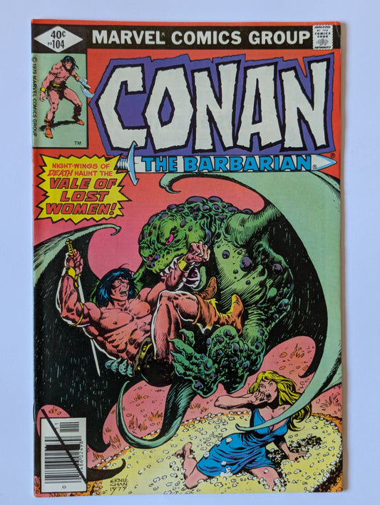 Conan the Barbarian #104 Marvel Comic Book