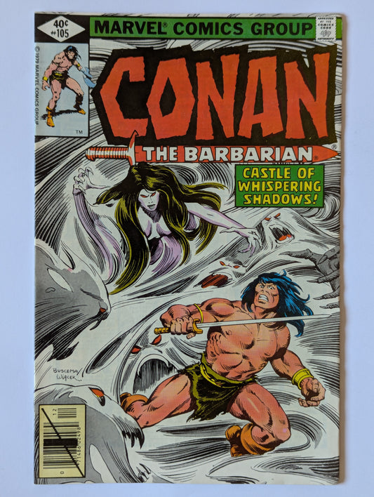 Conan the Barbarian #105 Marvel Comic Book