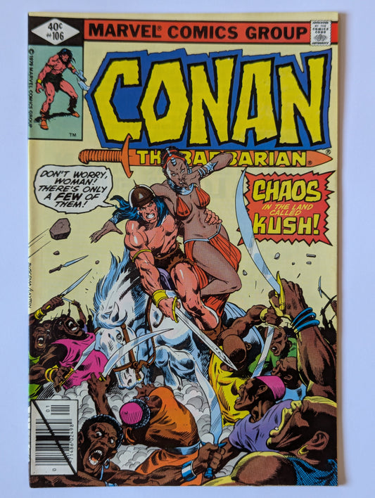 Conan the Barbarian #106 Marvel Comic Book