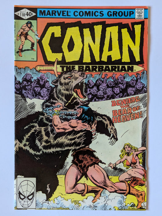 Conan the Barbarian #110 Marvel Comic Book