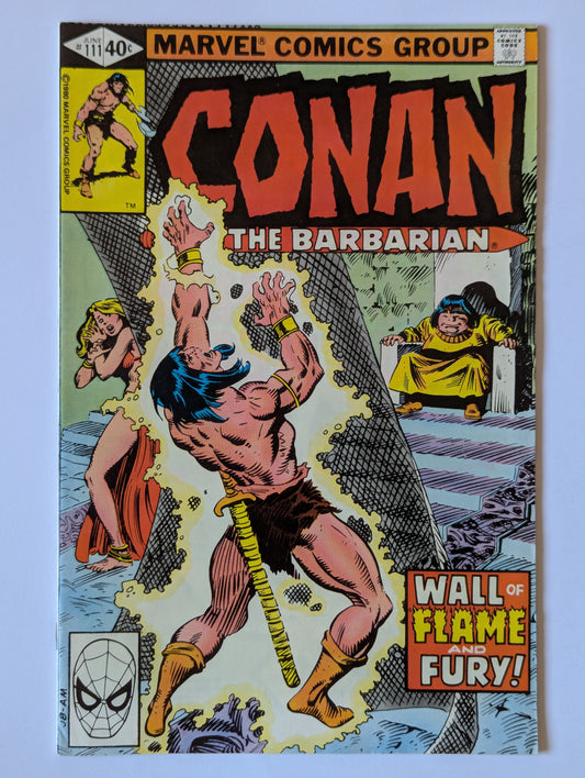 Conan the Barbarian #111 Marvel Comic Book
