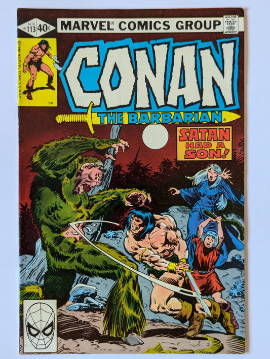 Conan the Barbarian #113 Marvel Comic Book