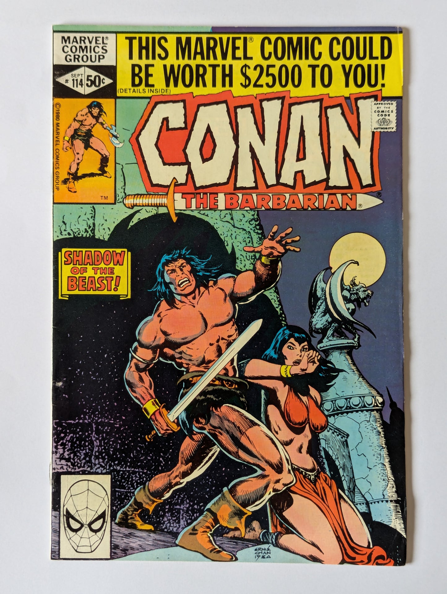 Conan the Barbarian #114 Marvel Comic Book