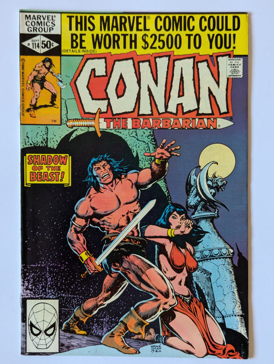 Conan the Barbarian #114 Marvel Comic Book