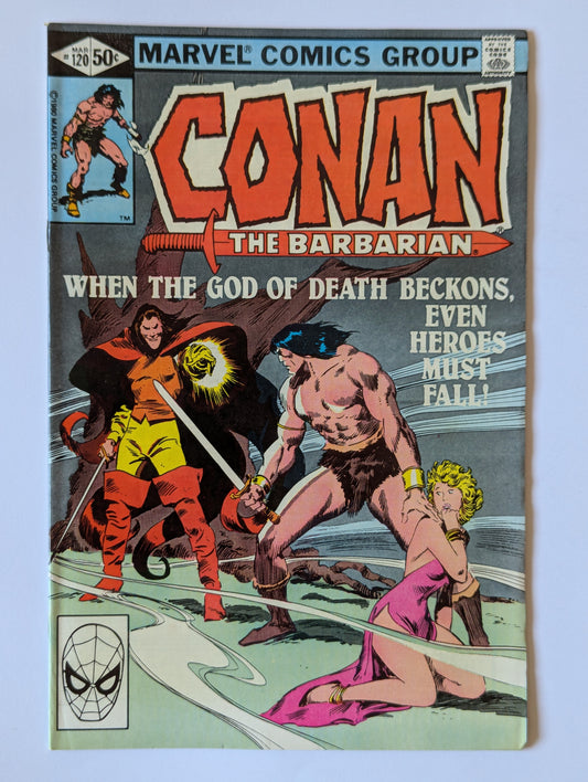 Conan the Barbarian #120 Marvel Comic Book