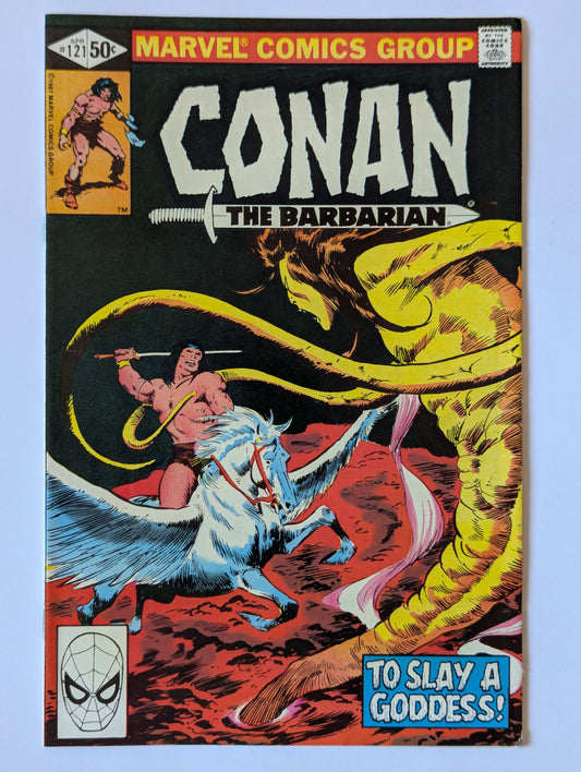 Conan the Barbarian #121 Marvel Comic Book