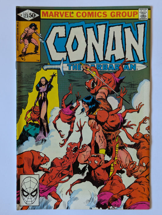 Conan the Barbarian #123 Marvel Comic Book