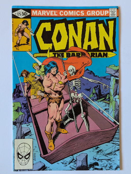 Conan the Barbarian #125 Marvel Comic Book