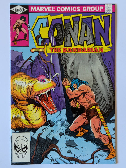 Conan the Barbarian #126 Marvel Comic Book