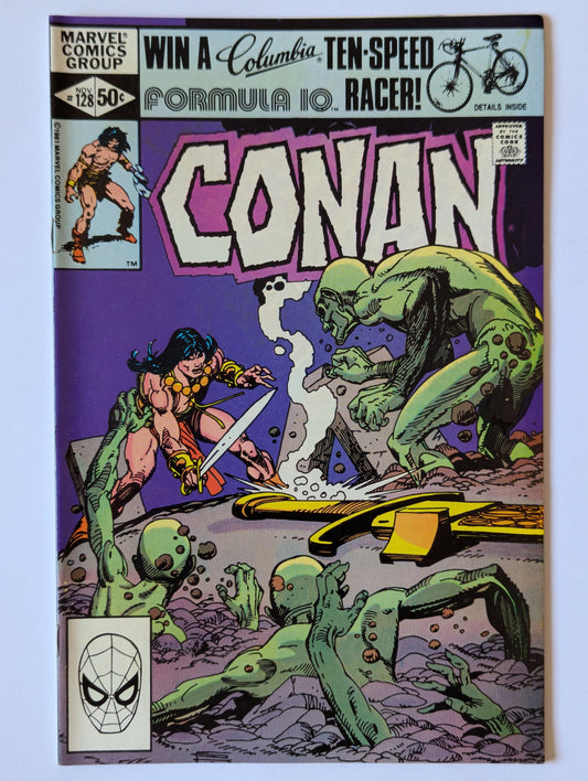 Conan the Barbarian #128 Marvel Comic Book