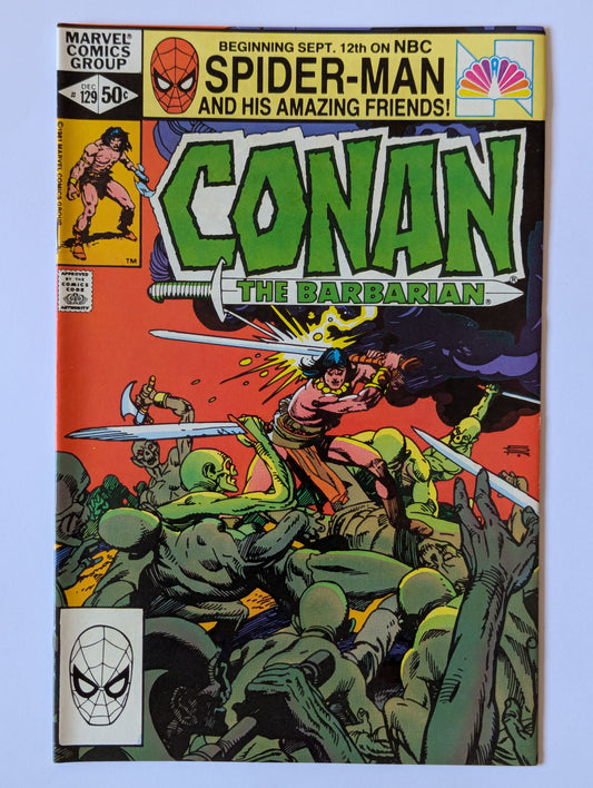 Conan the Barbarian #129 Marvel Comic Book