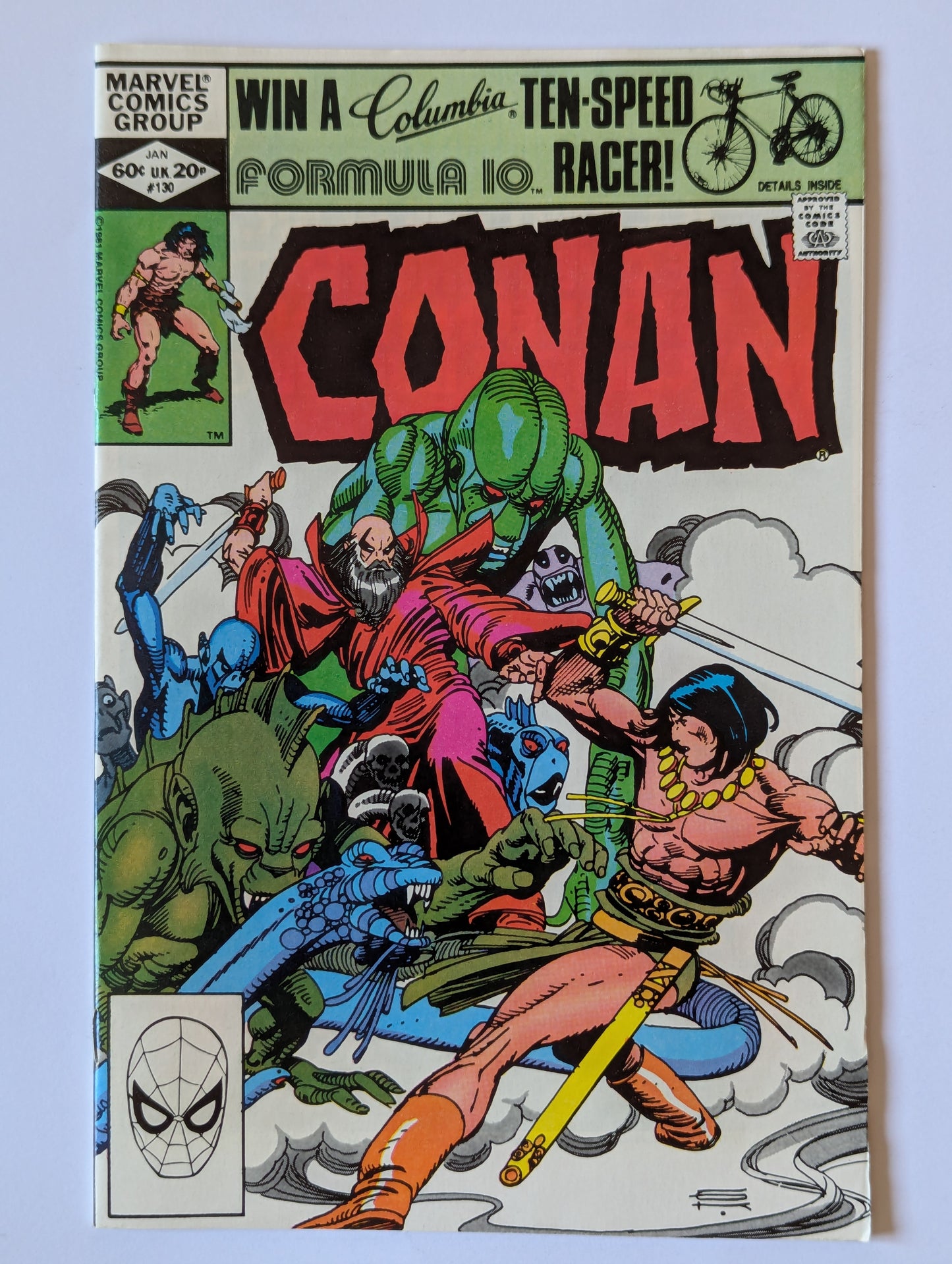 Conan the Barbarian #130 Marvel Comic Book
